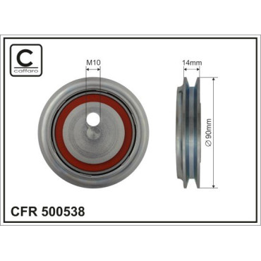 Ролик ка приводного CAFFARO 500538
