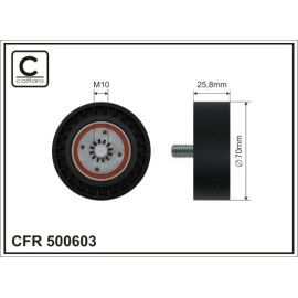 Ролик CAFFARO 500603