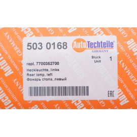Ліхтар задній лівий AUTOTECHTEILE 5030168