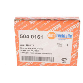 Гальмівні колодки передні AUTOTECHTEILE 5040161