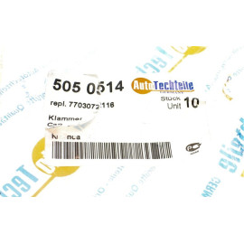 Клипса крепления накладки порога AUTOTECHTEILE 5050514
