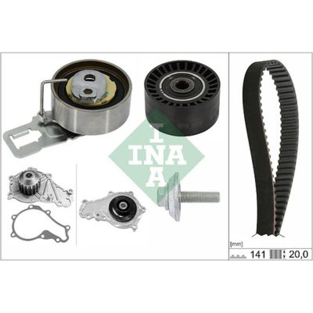 Комплект газорозподільчого механізму INA 530069830