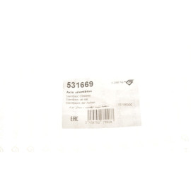 Сайлентблок задней балки HUTCHINSON 531669