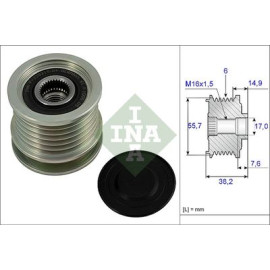 INA 535001310 Шкив приводного ременя INA 535001310
