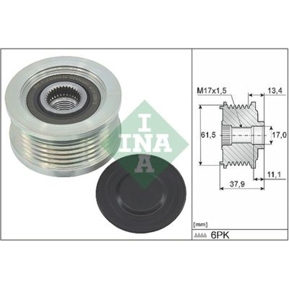 Шкив приводного ремня INA 535002310
