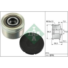 INA 535003910 Шкив приводного ременя INA 535003910