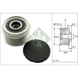 INA 535015110 Шкив приводного ремня INA 535015110