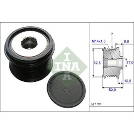 INA 535020910 Шків привідного ременя INA 535020910