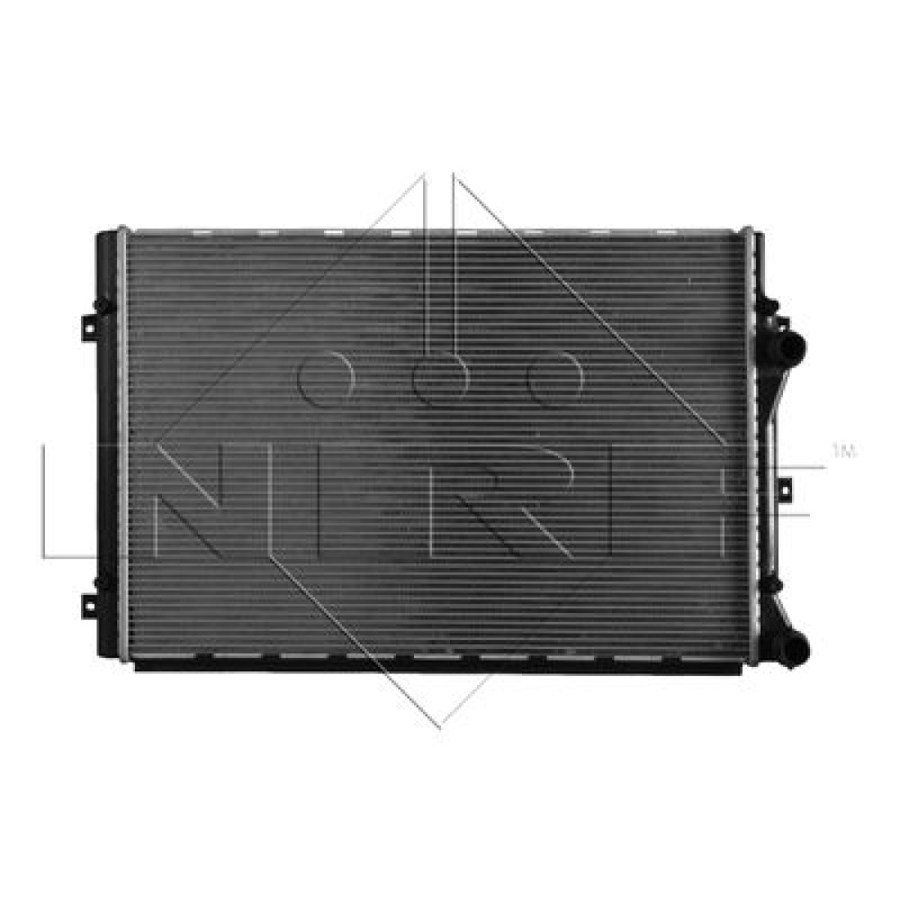 Радиатор охлаждения двигателя NRF 53816