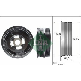 INA 544016710 Шкив коленвала INA 544016710