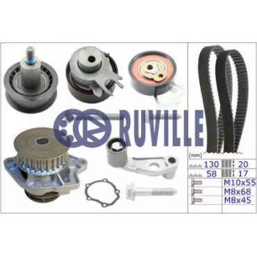 Комплект газорозподільчого механізму Ruville 55456701