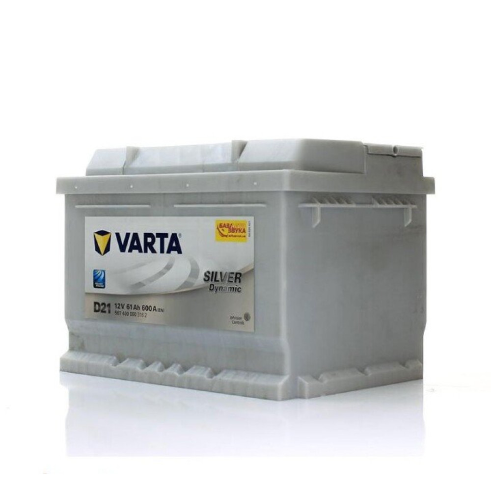 Акумулятор 61ач 600а -/+ 242*175*175 D21 Varta 561400060