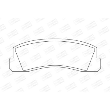 Гальмівні колодки передні CHAMPION 571265ch
