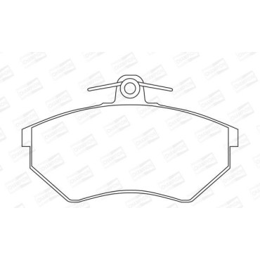 Тормозные колодки передние CHAMPION 571357ch