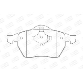 CHAMPION 571921ch Гальмівні колодки передні CHAMPION 571921ch