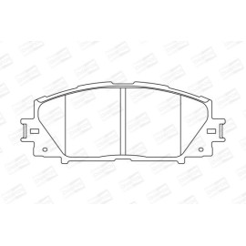 CHAMPION 572631ch Гальмівні колодки передні CHAMPION 572631ch