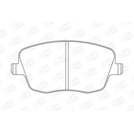 CHAMPION 573101ch Гальмівні колодки передні CHAMPION 573101ch