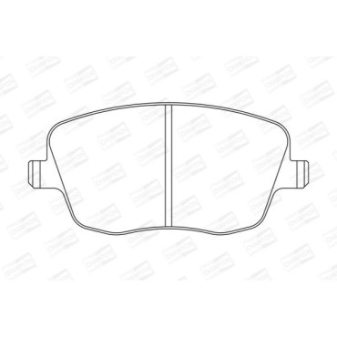 Гальмівні колодки передні CHAMPION 573101ch