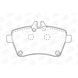 CHAMPION 573226ch Гальмівні колодки передні CHAMPION 573226ch