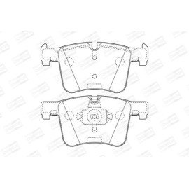 CHAMPION 573432ch Гальмівні колодки передні CHAMPION 573432ch