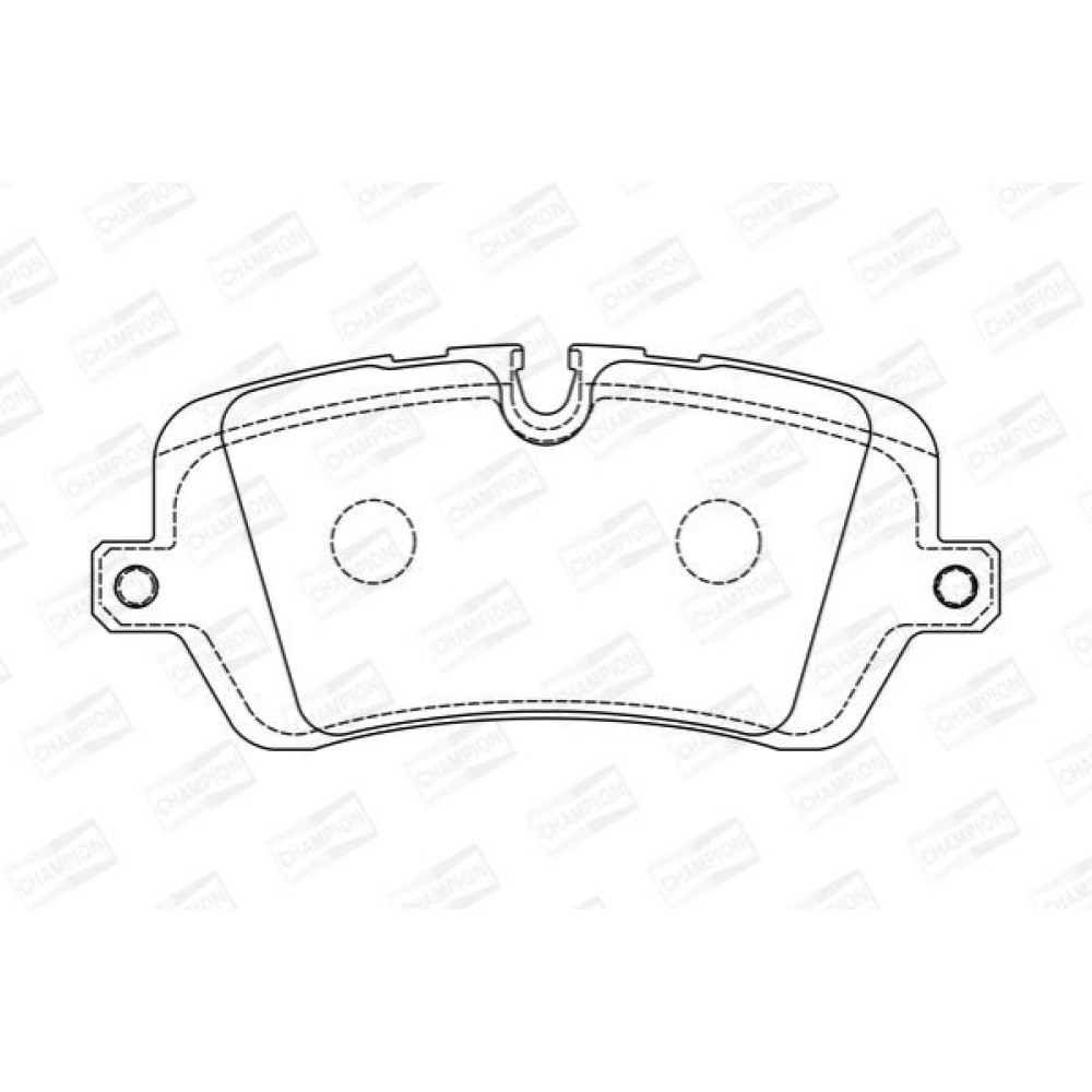 Тормозные колодки CHAMPION 573439ch