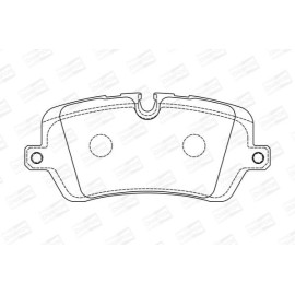 CHAMPION 573439ch Тормозные колодки CHAMPION 573439ch