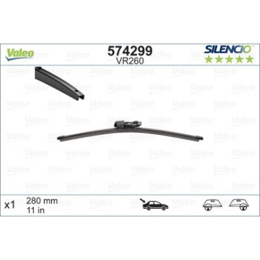 Щетка стеклоочистителя задняя VALEO 574299