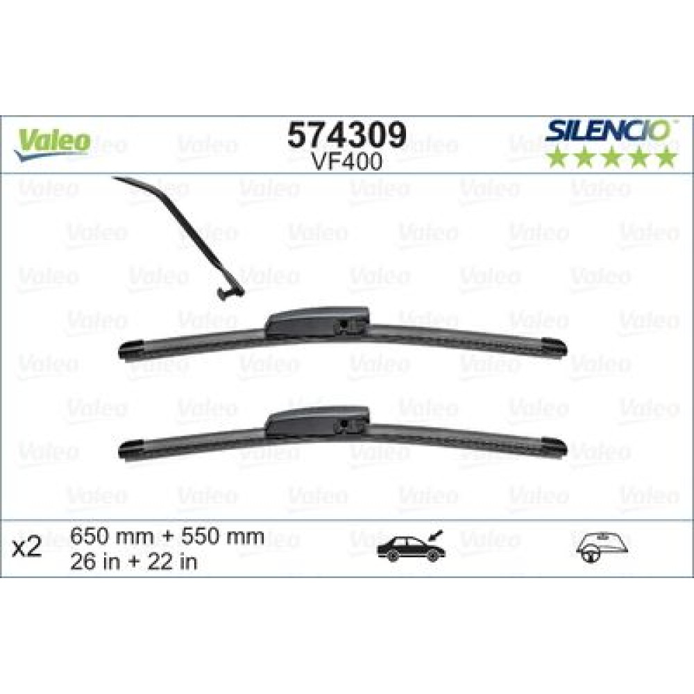 Щітка склоочисника VALEO 574309
