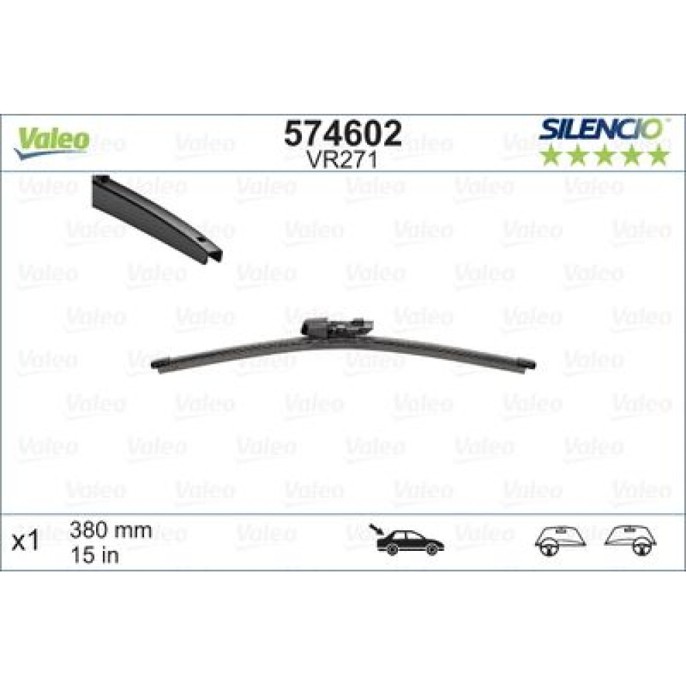 Щетка стеклоочистителя задняя VALEO 574602