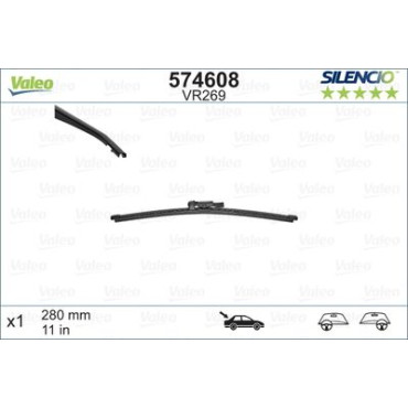 Щетка стеклоочистителя задняя VALEO 574608