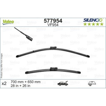 Комплект щіток склоочисника VALEO 577954