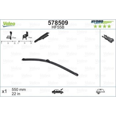 Щетка стеклоочистителя VALEO 578509