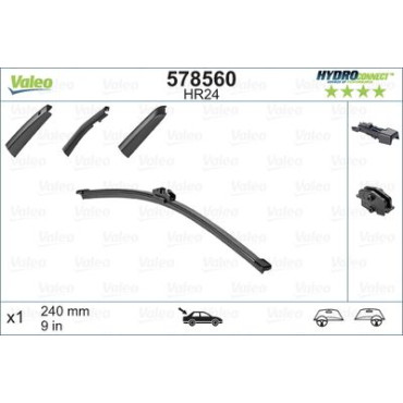 Щітка склоочисника VALEO 578560