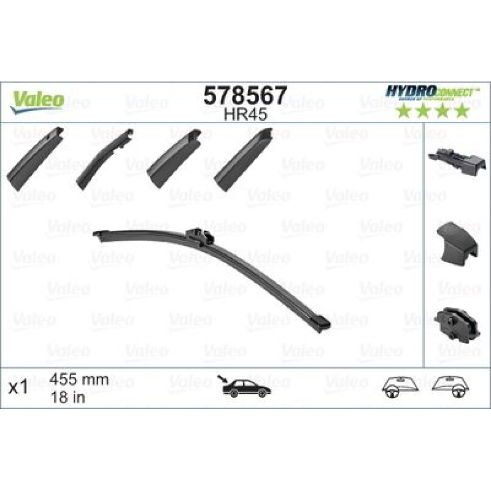 Щетка стеклоочистителя VALEO 578567