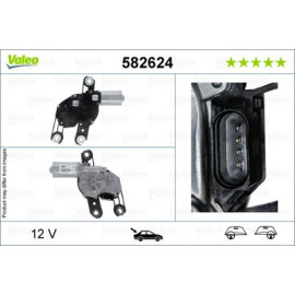 Мотор стеклоочистителя VALEO 582624