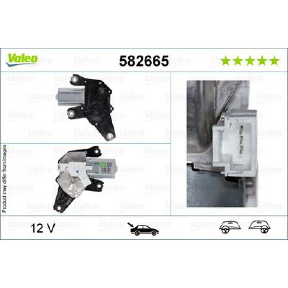 Мотор склоочисника VALEO 582665