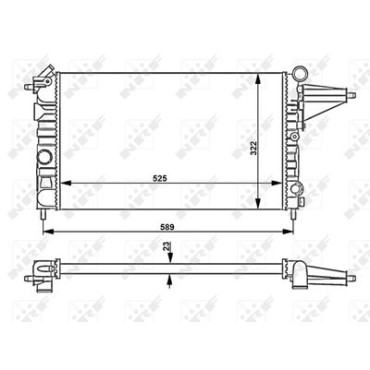 Водяной насос SKF vkpc83643