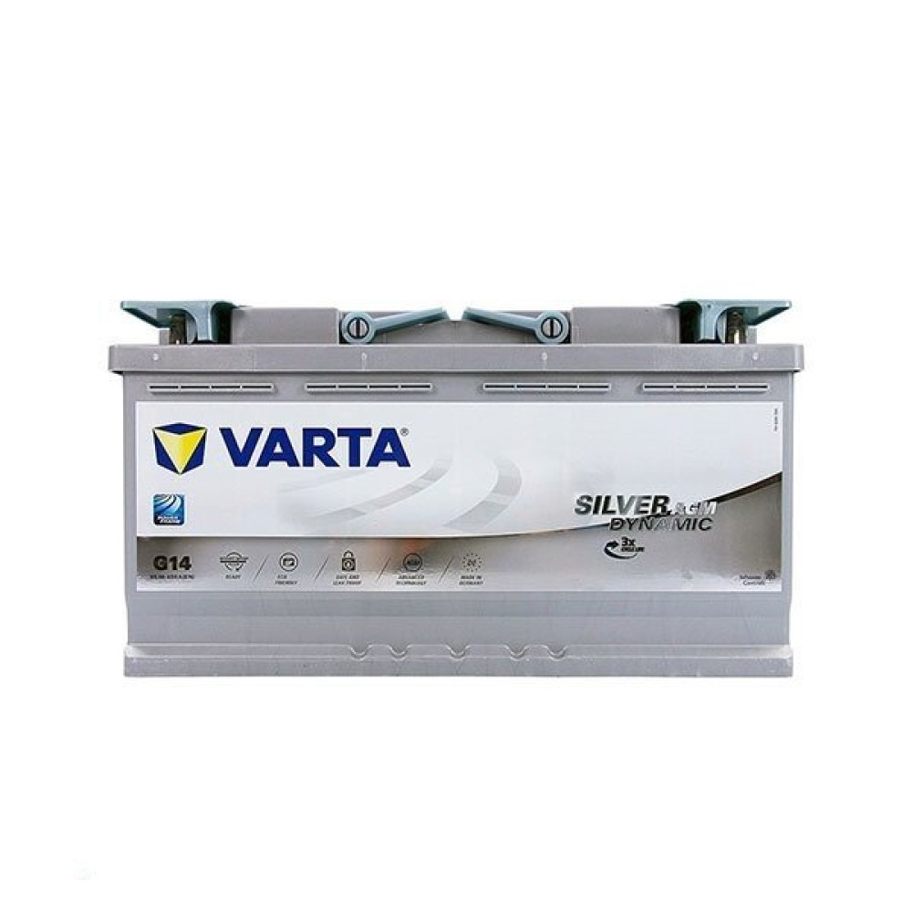 Акумулятор 95ач 850а -/+ 353*175*190 G14 Varta 595901085