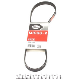GATES 5pk908 Ремінь GATES 5pk908