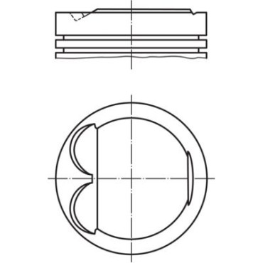 Поршень MAHLE 6077700