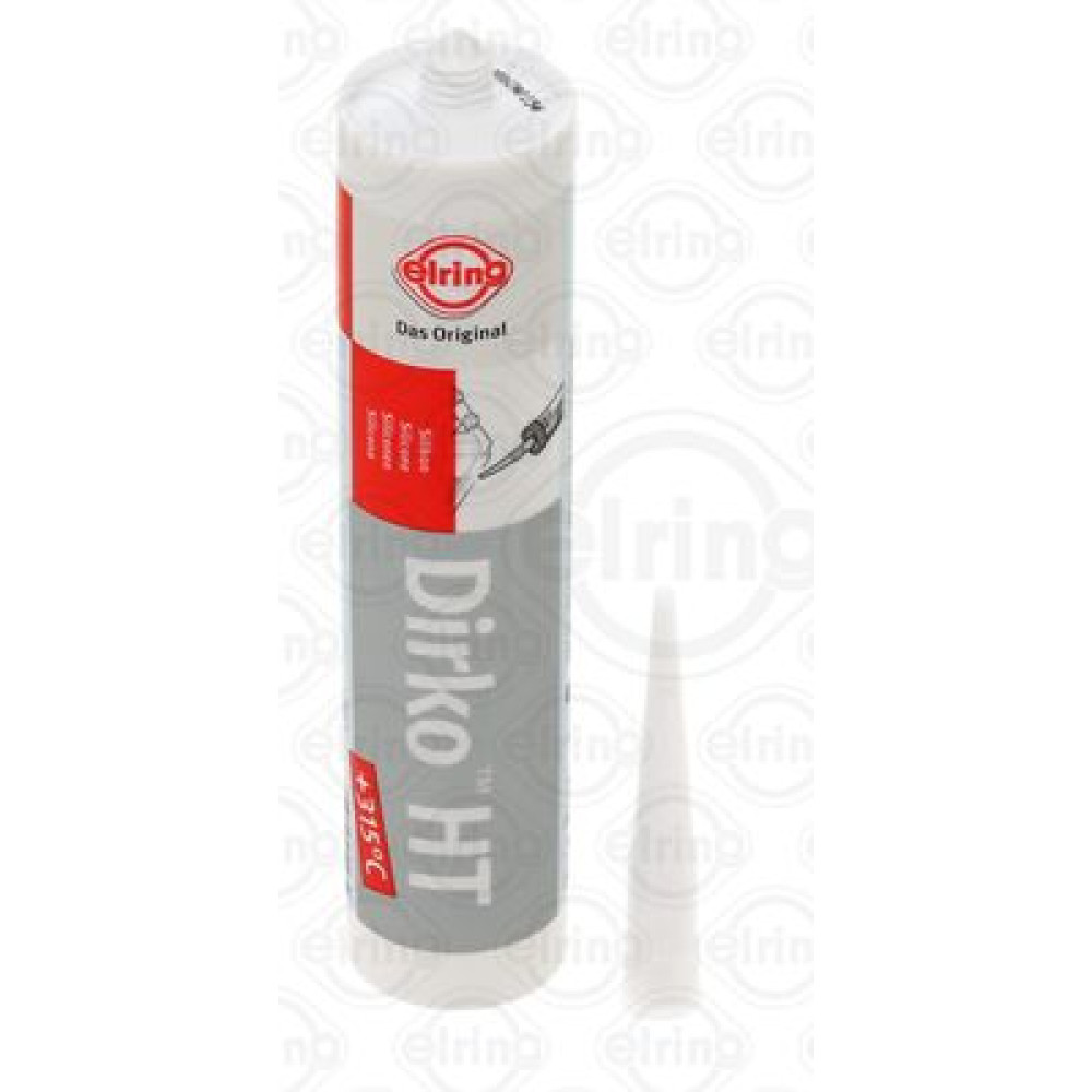 Герметик 310 ml Dirko (-60°C +300°C) сірий ELRING 610023