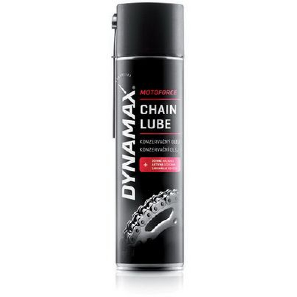 Мастило ланцюга спрей MOTOFORCE CHAIN LUBE 400ml DYNAMAX 610114