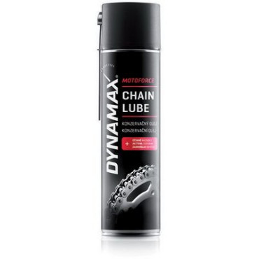 Мастило ланцюга спрей MOTOFORCE CHAIN LUBE 400ml DYNAMAX 610114