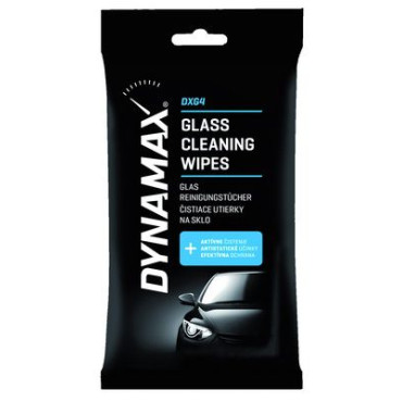 Очисник скла серветки DXG GLASS CLEANING WIPES 24 шт. DYNAMAX 618503