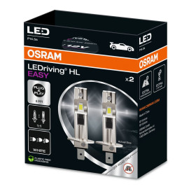 Автолампа LED H1 12V 9W 6500K P14.5S комплект 2 шт. OSRAM 64150dwesy2hb