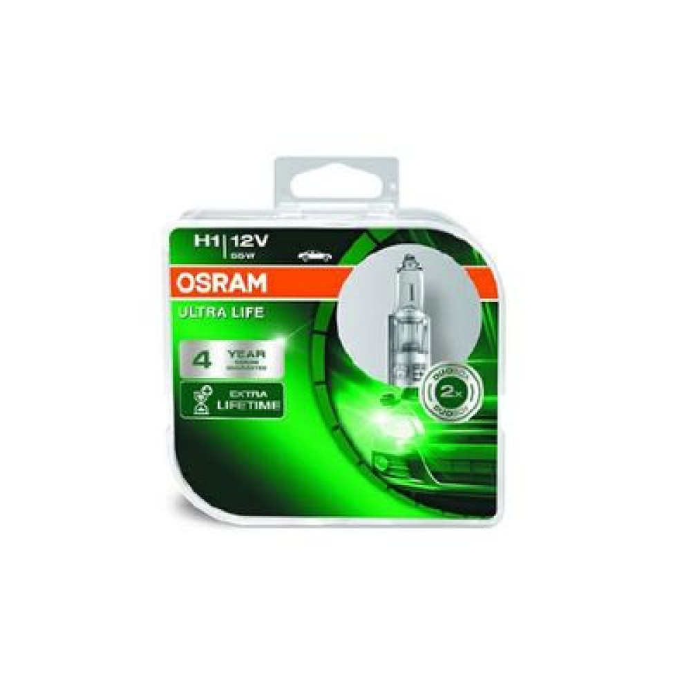 Автолампа H1 12V 55W P14,5s к/т OSRAM 64150ulthcb