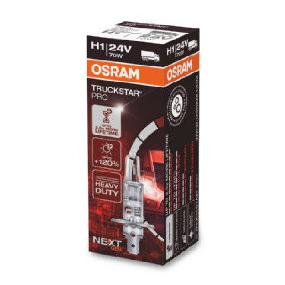 Автолампа 24V, 70W, P14.5s, H1 OSRAM 64155tsp