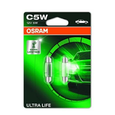 Автолампа 5W 12V SV8,5 OSRAM 6418ult02b