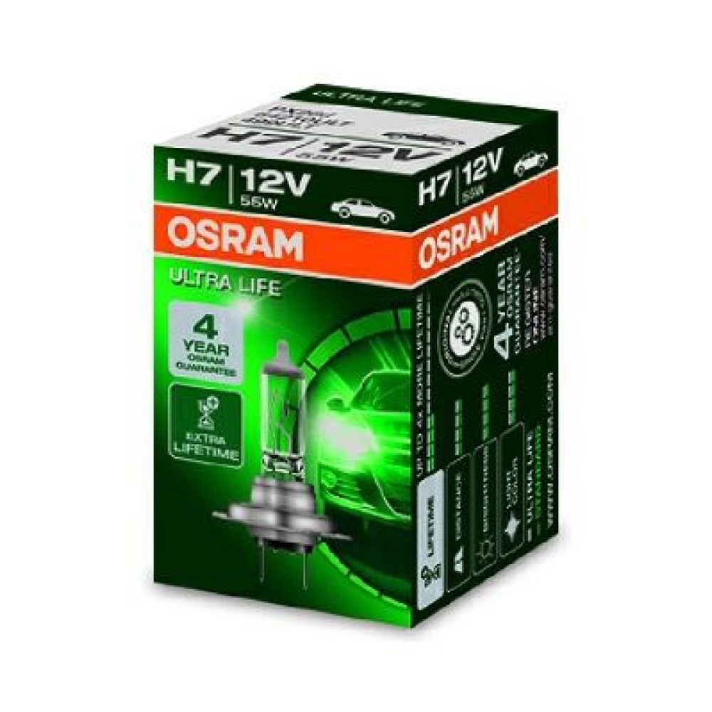 Автолампа (H7 12V 55W PX26D) OSRAM 64210ult