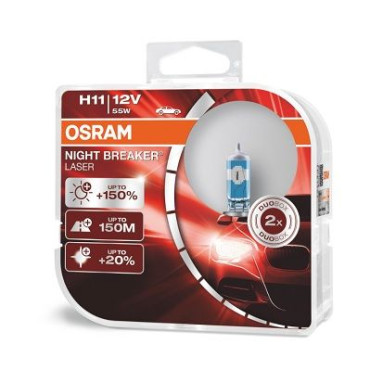 Комплект 2 шт. автолампа OSRAM 64211nlhcb